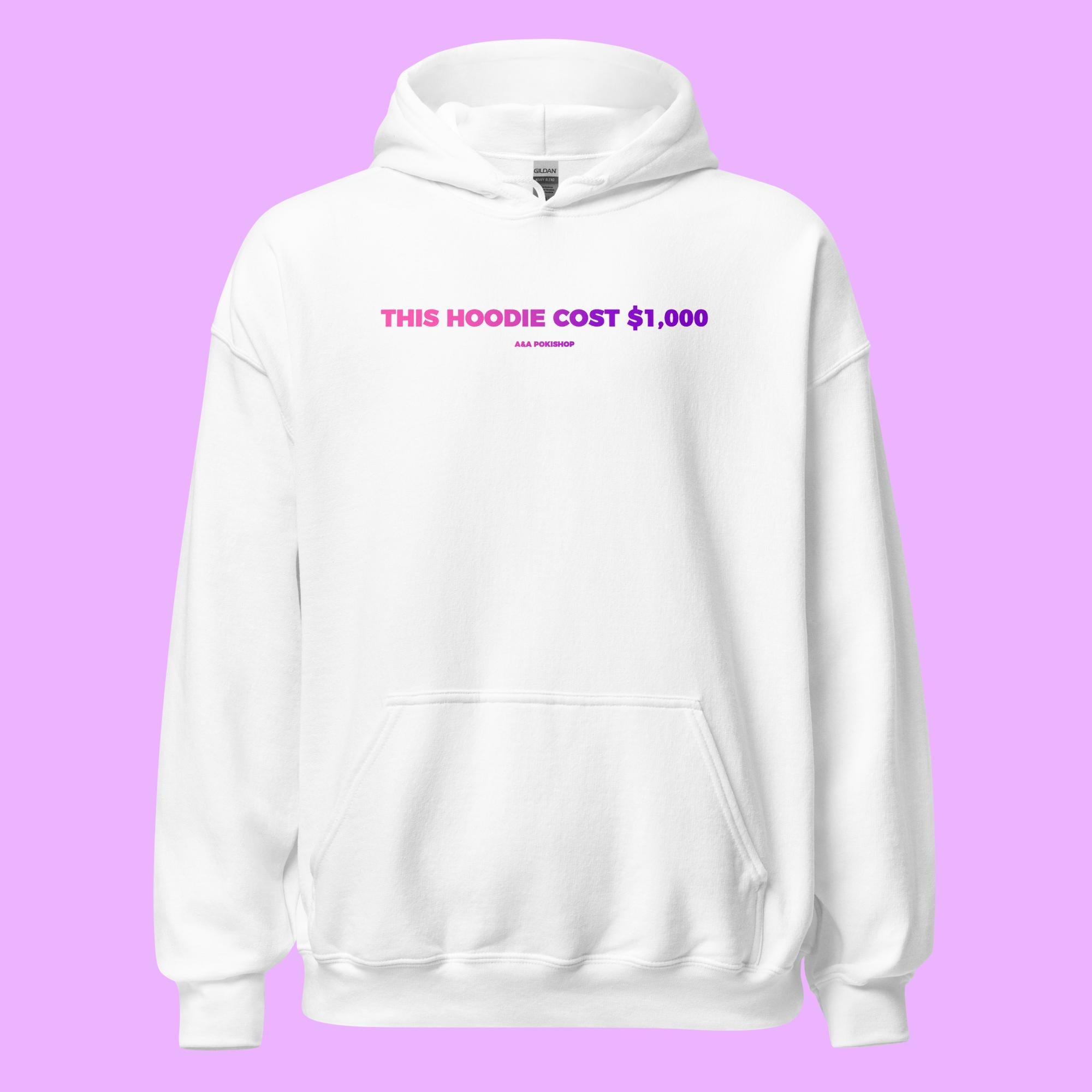 Hoodie cost outlet