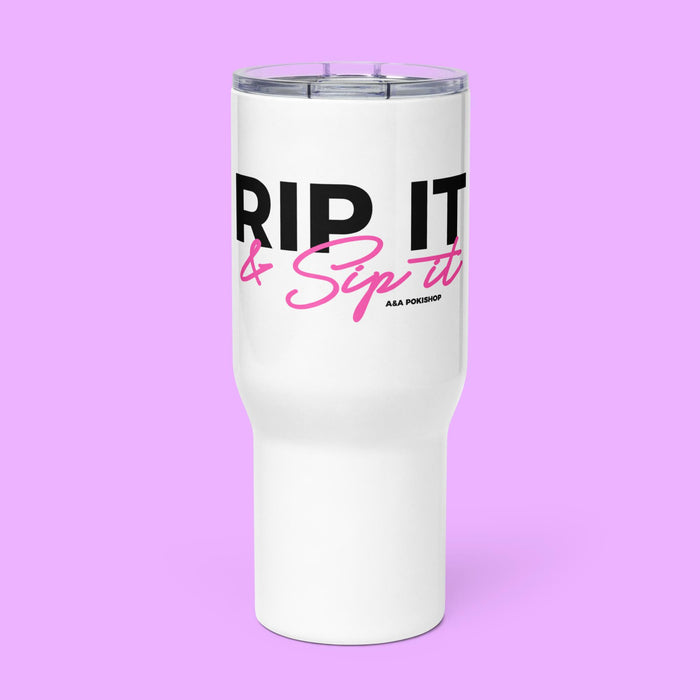 Rip It & Sip It - Tumbler with Handle